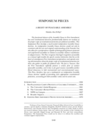 A Right of Peaceable Assembly