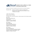 The role of collaborative education in shaping early financial literacy among primary school students in China: a qualitative case study