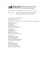 Attitudes and beliefs about evidence-based weight loss interventions among treatment-seeking adults